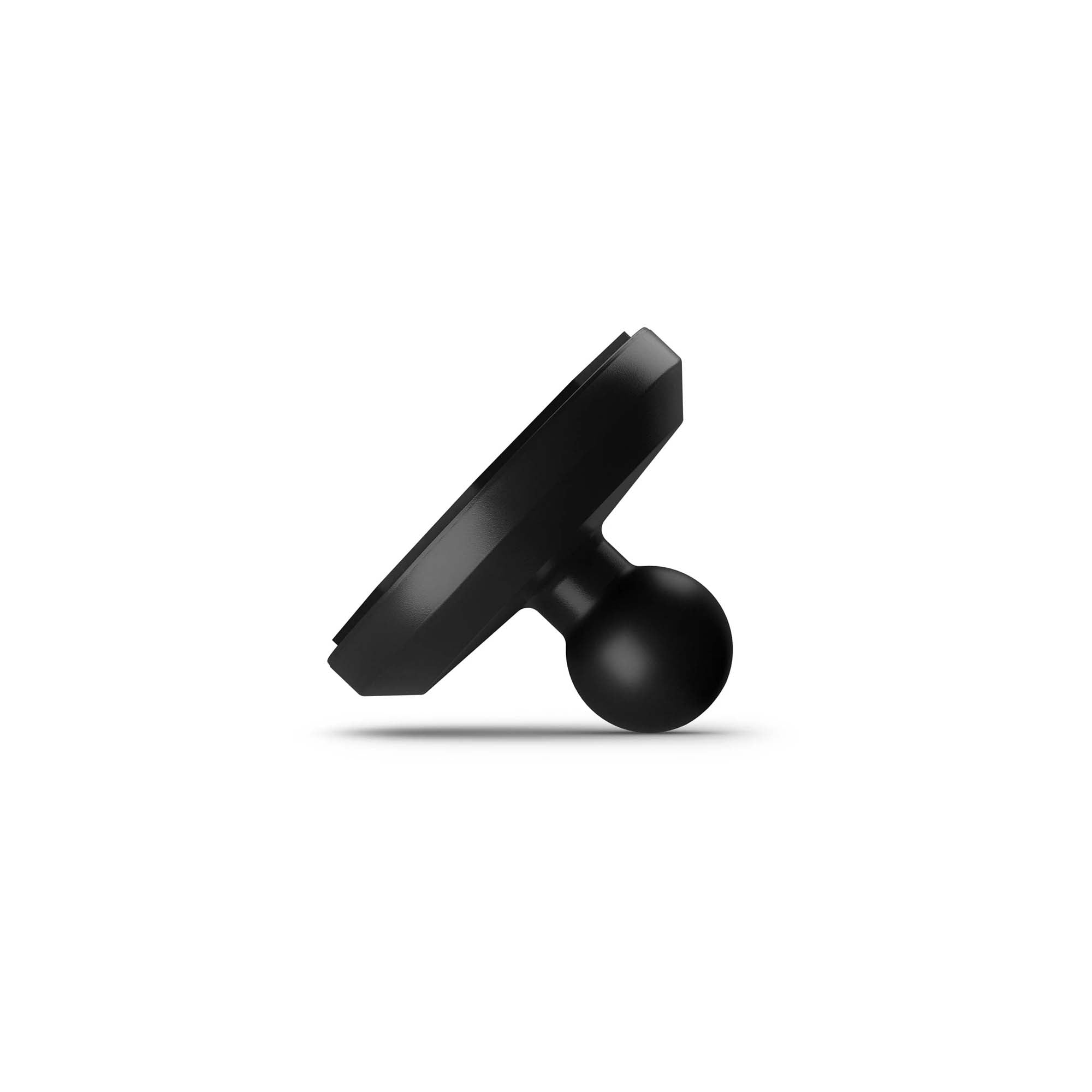Garmin Catalyst 2 Low Profile Magnetic Mount showing compact magnetic disk mount assembly with adhesive base for windshield or dash surface installation.