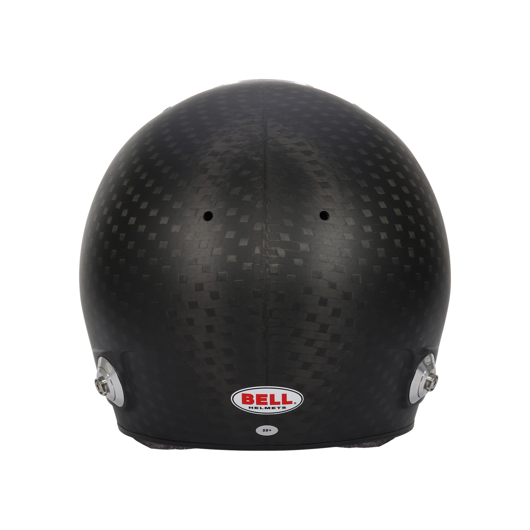 Rear detail of Bell HP77 Evo‑IV Helmet highlighting exhaust vents and race‑ready design