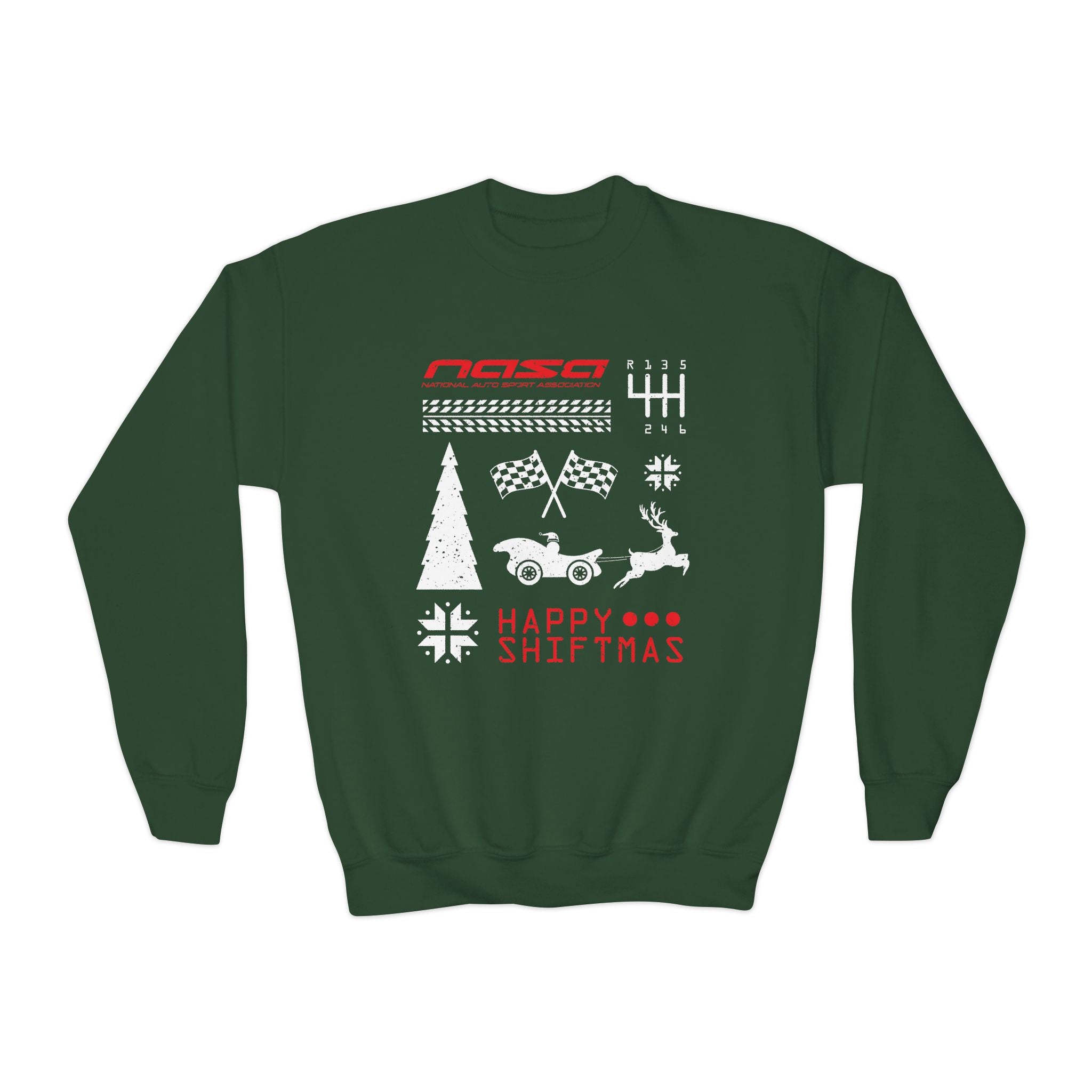 NASA Happy Shiftmas Sweater - Youth