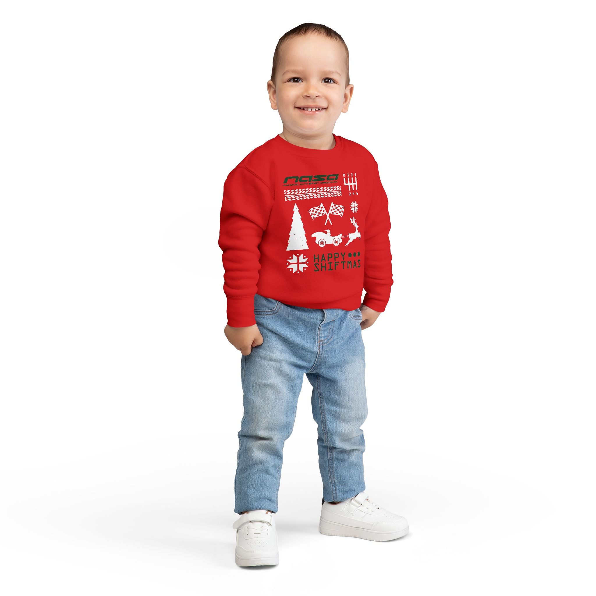 NASA Happy Shiftmas Sweater - Toddler