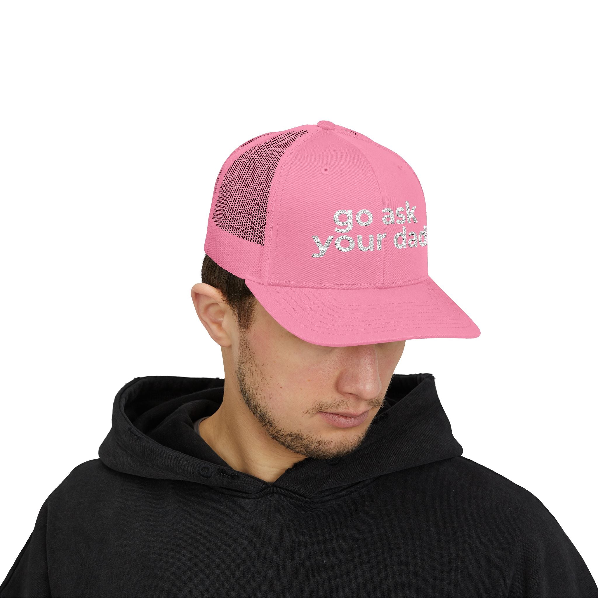 Go Ask Your Dad Trucker Hat