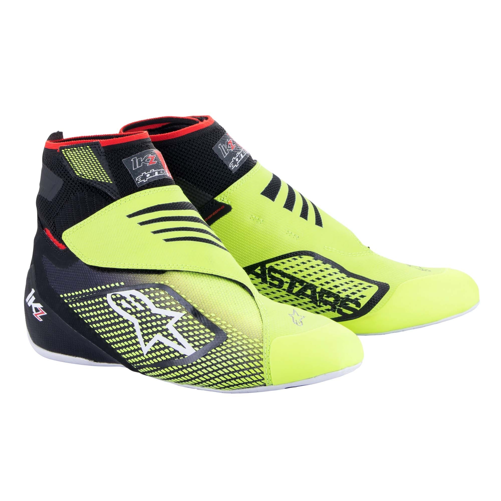 Alpinestars Tech 1-KZ v2 Karting Shoes - Yellow/Black