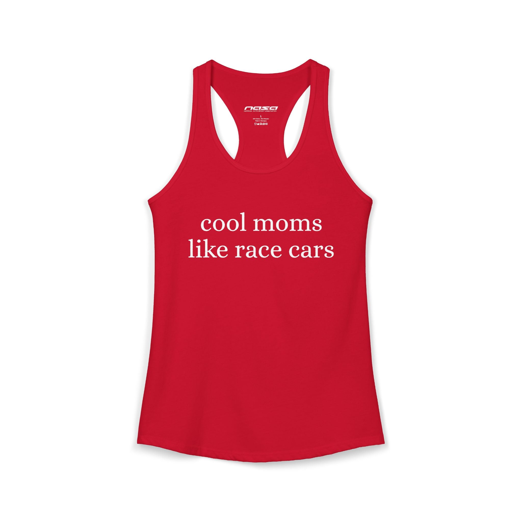 Cool Moms Like Race Cars Tank Top