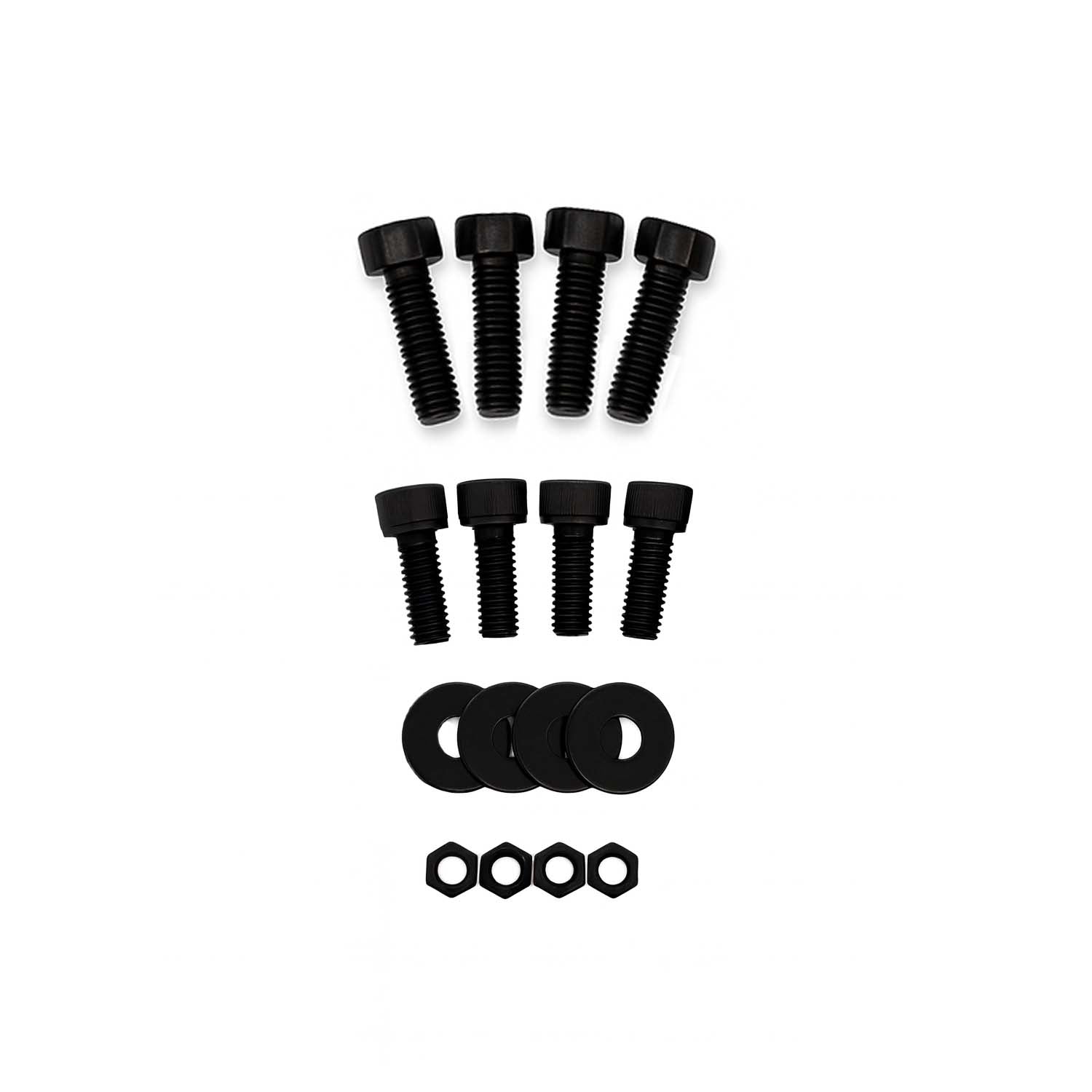 Sparco Seat Hardware Kit - Bottom Mount / Black