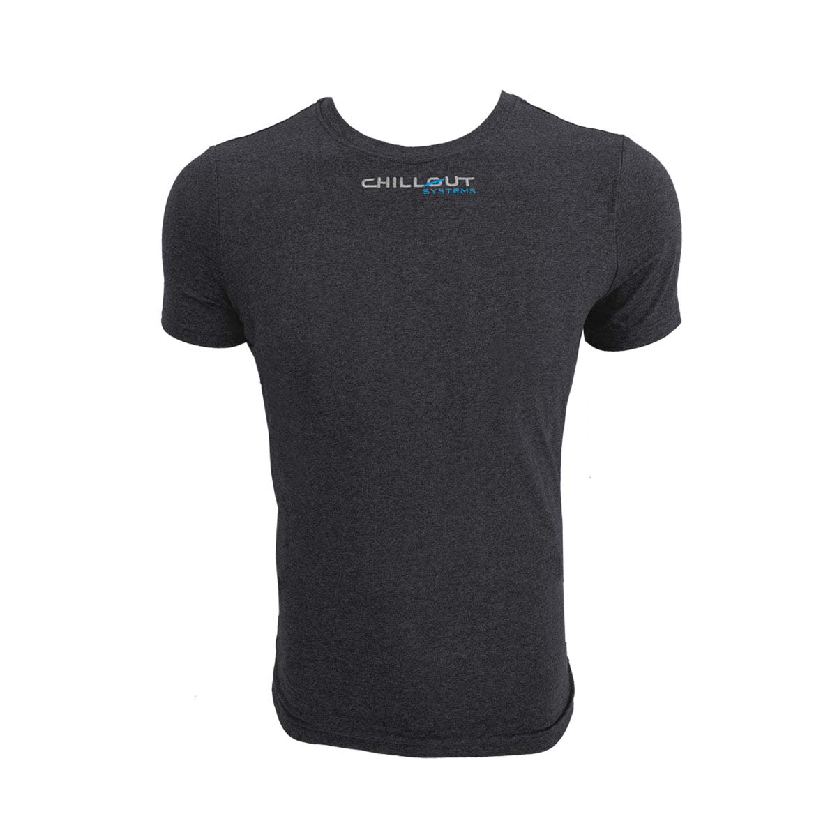 Chillout Systems Club Series Cooling Shirt in black with concealed cooling veins for driver temperature control.