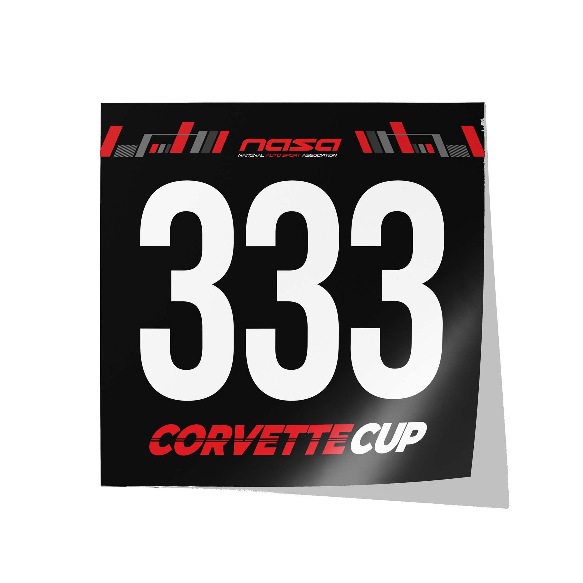 NASA Corvette-Cup Number Board Set