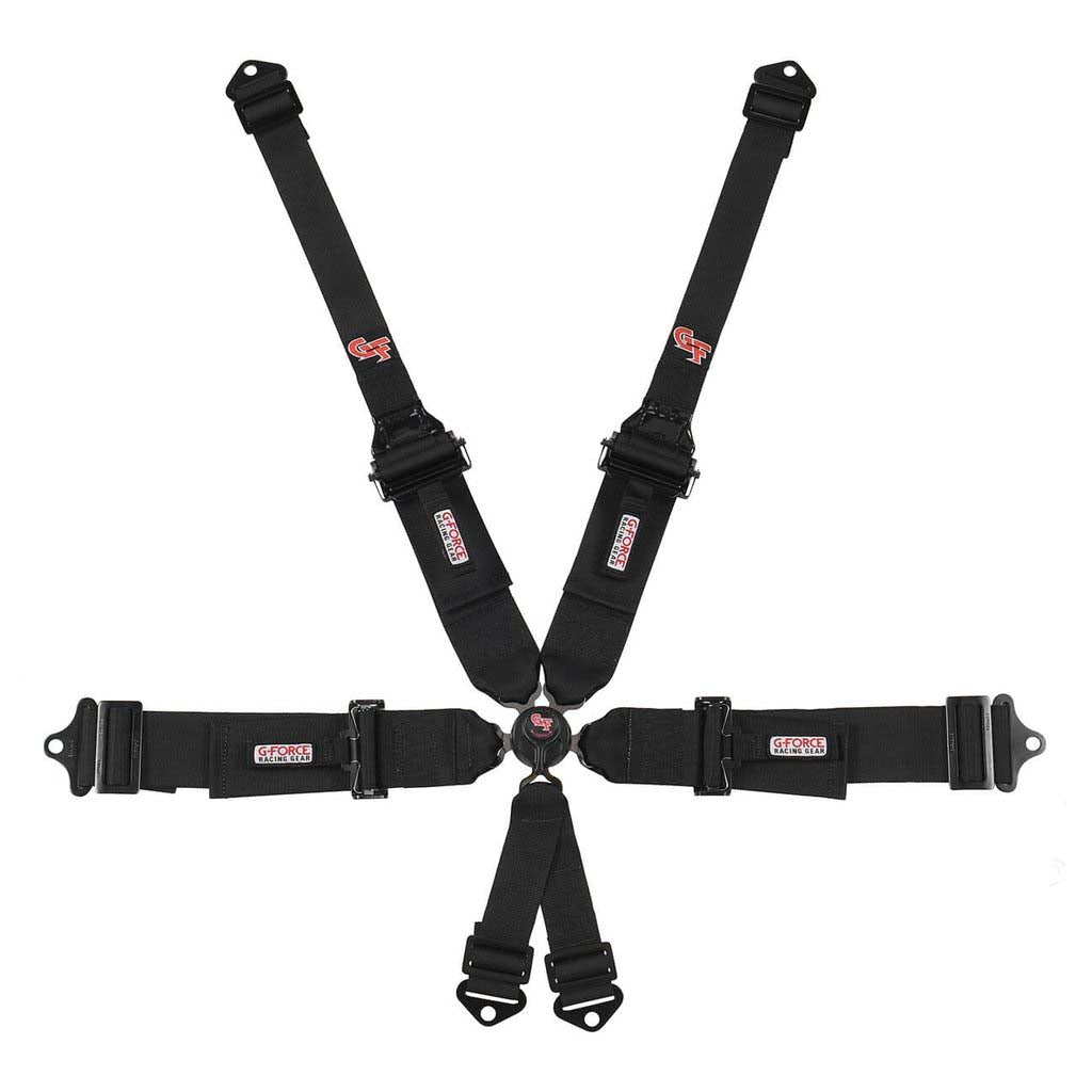 G-Force SFI 2/3" Shoulder, 6-Point Camlock Pull-Down