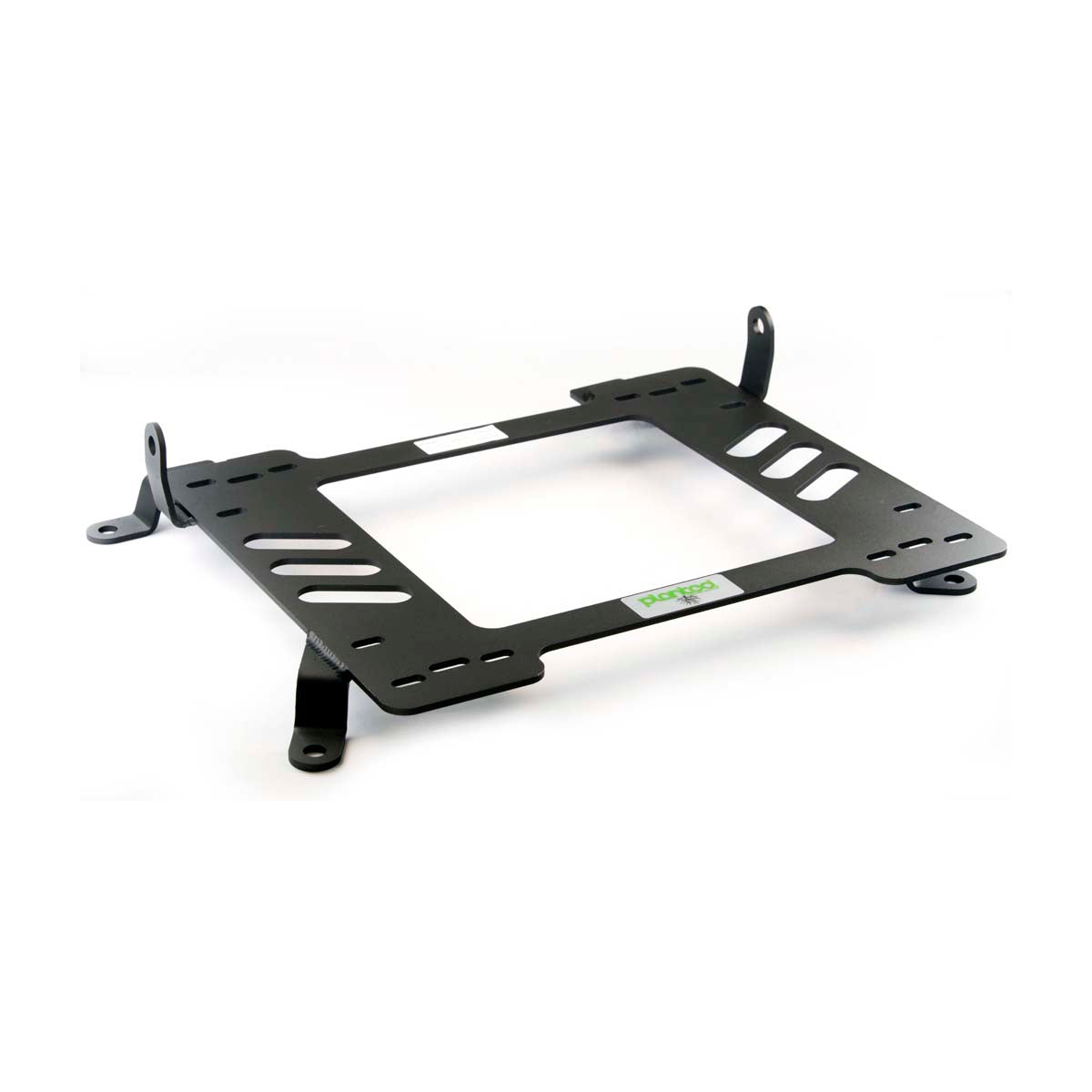 Vehicle-specific floor mounting base for 2002-2006 Audi A4/S4 (B6), passenger side, shown with Planted top plate