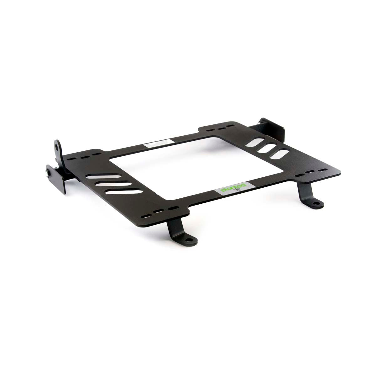 Planted seat bracket for 1994-1997 Audi A6/S6 (C4), driver side, black powder-coated steel