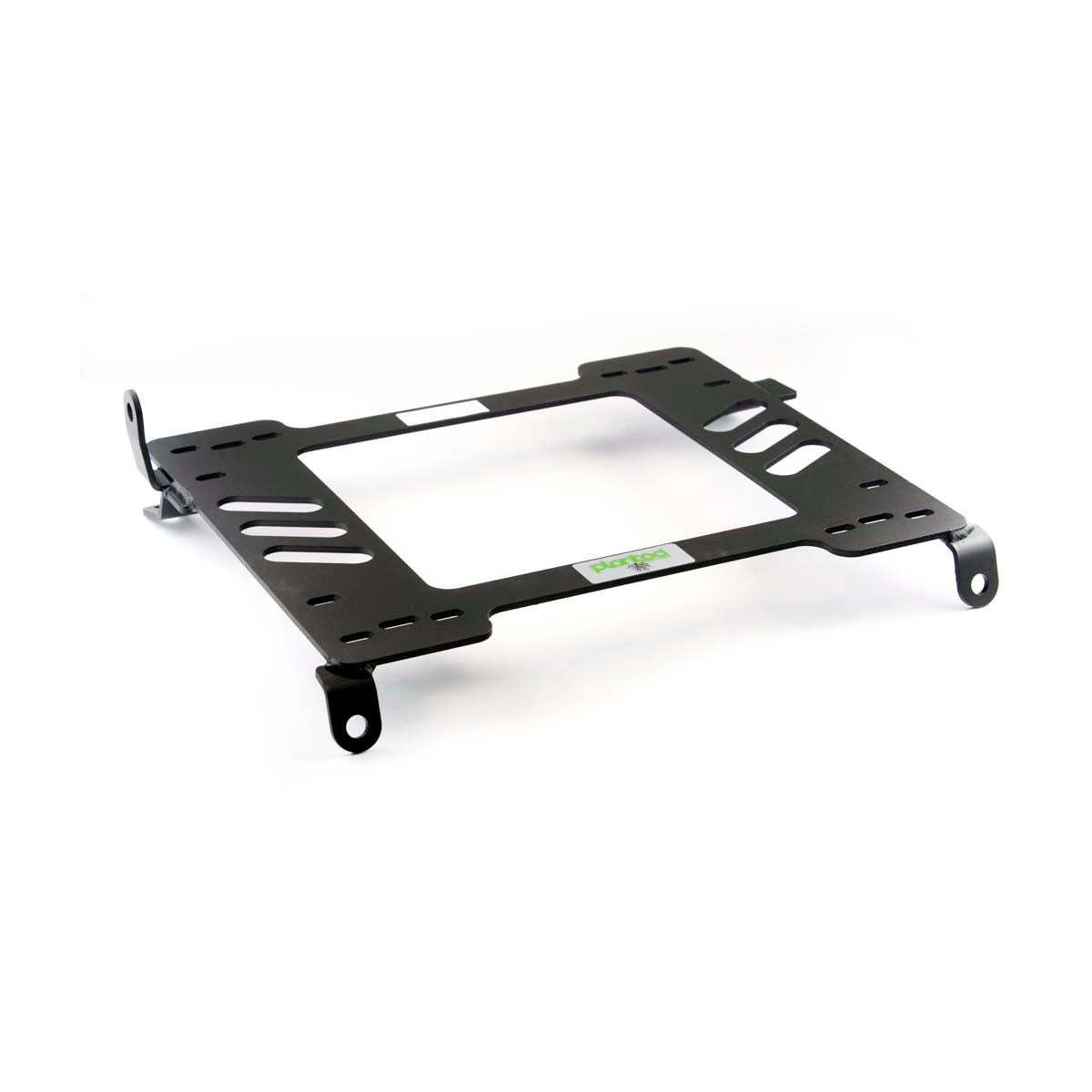 Planted seat bracket for 1988-1992 Toyota Cressida, driver side, black powder-coated steel
