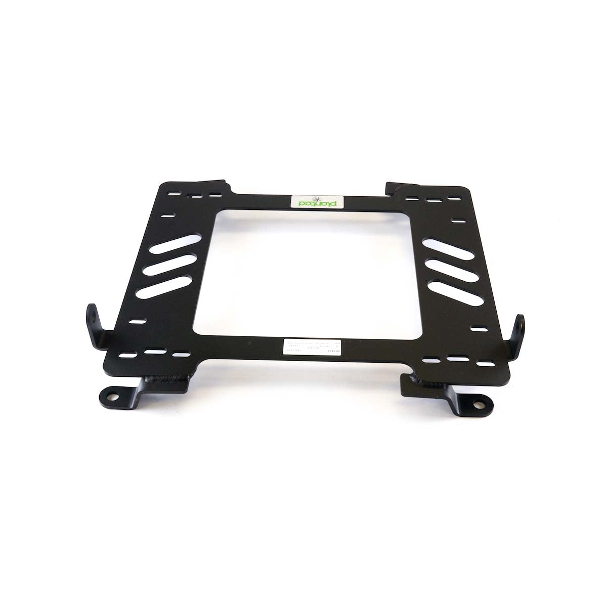 Planted seat bracket for 2000-2007 Mercedes C-Class Sedan (W203), driver side, black powder-coated steel