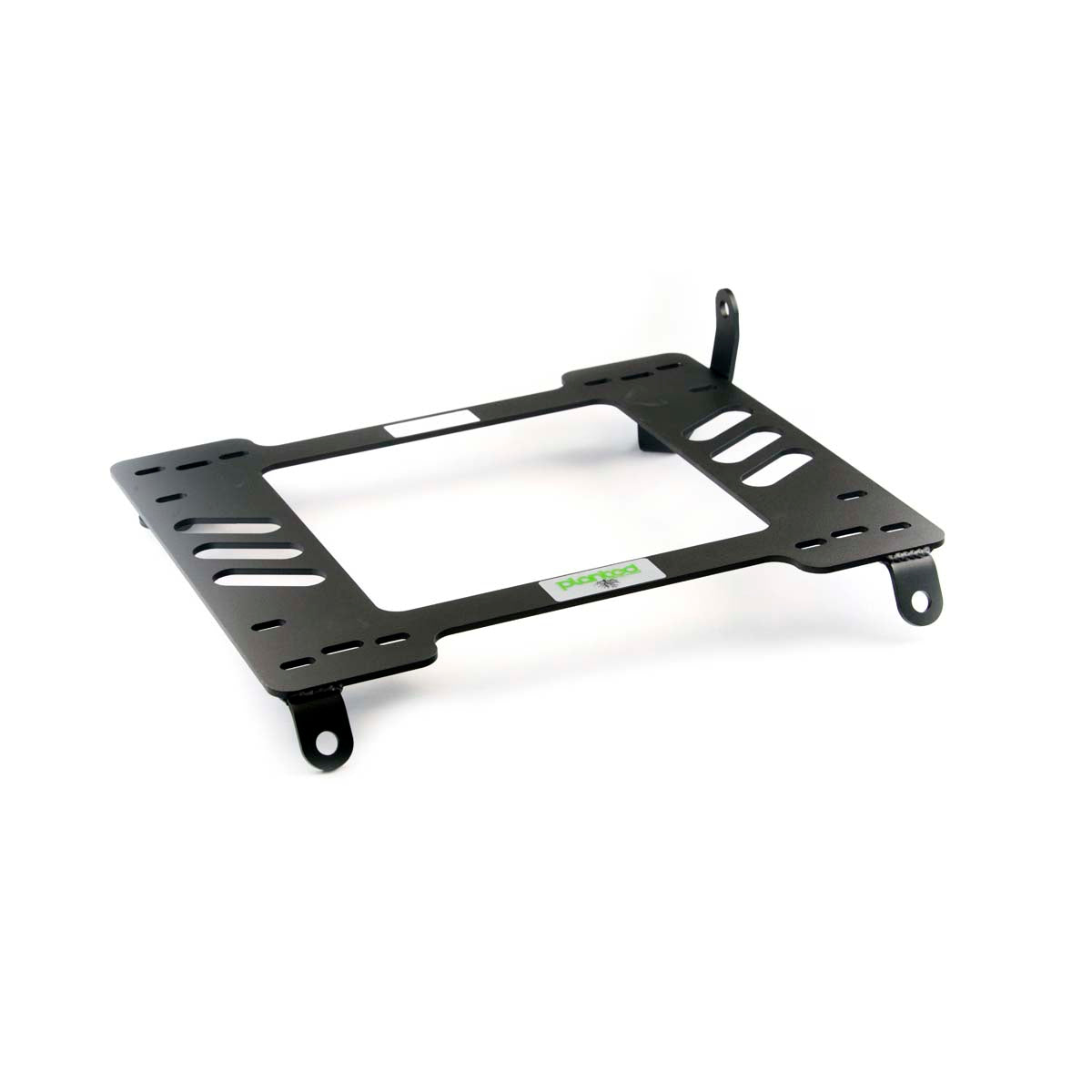 Planted seat bracket for 1992-1998 Honda Del Sol, passenger side, black powder-coated steel