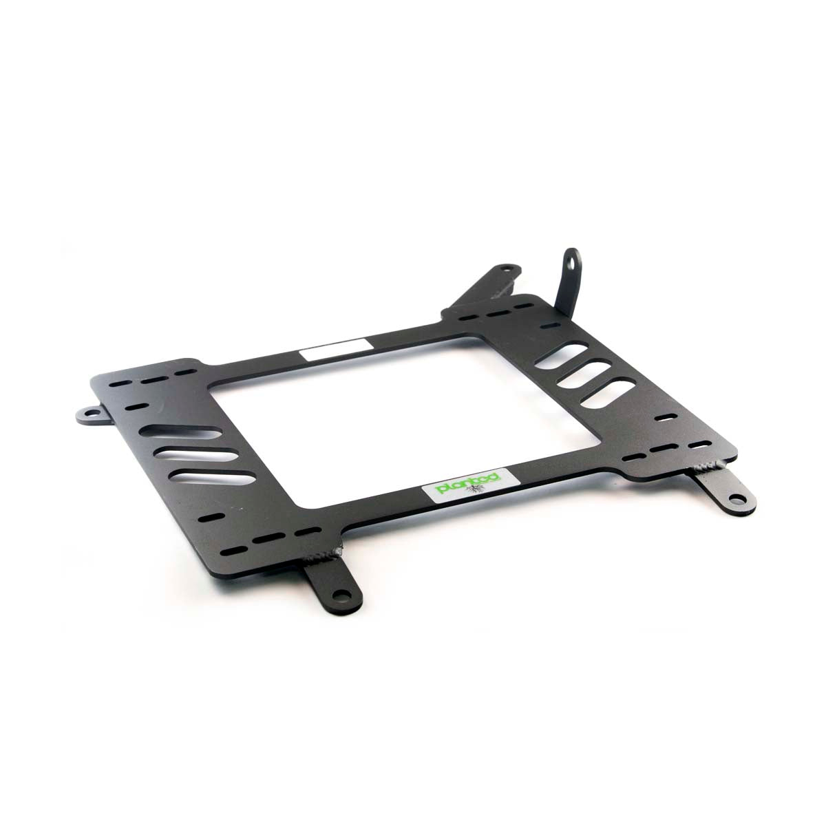 Planted seat bracket for 2011-2018 Ford Focus (3rd Gen), passenger side, black powder-coated steel