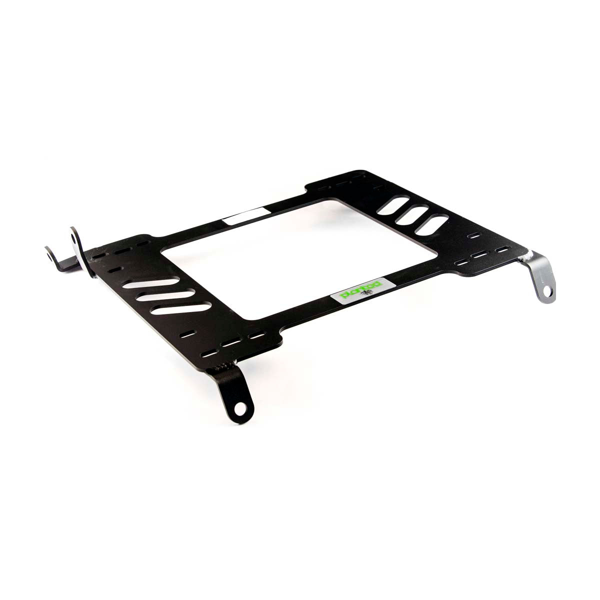 Planted seat bracket for 1999-2003 Acura TL, driver side, black powder-coated steel