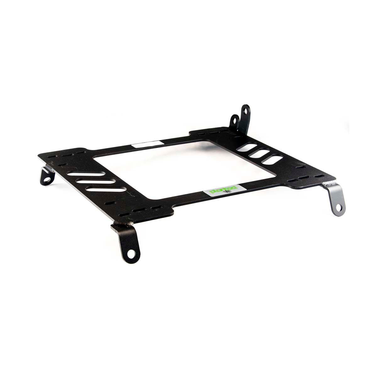 Planted seat bracket for 1999-2003 Acura TL, passenger side, black powder-coated steel