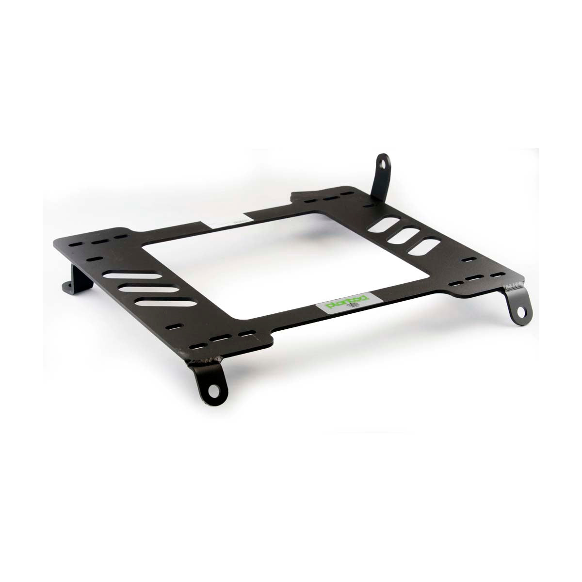 Planted seat bracket for 1990-1996 Infiniti G20 (P10), passenger side, black powder-coated steel