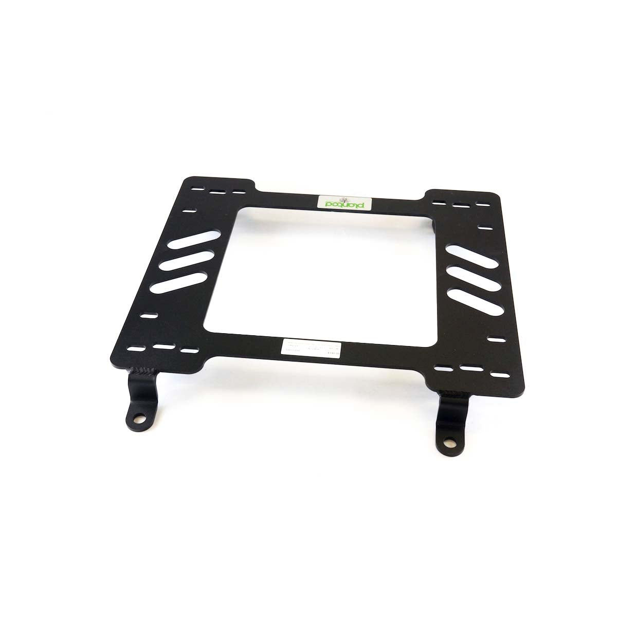 Planted seat bracket for 1970-1974 Pontiac Firebird, driver side, black powder-coated steel