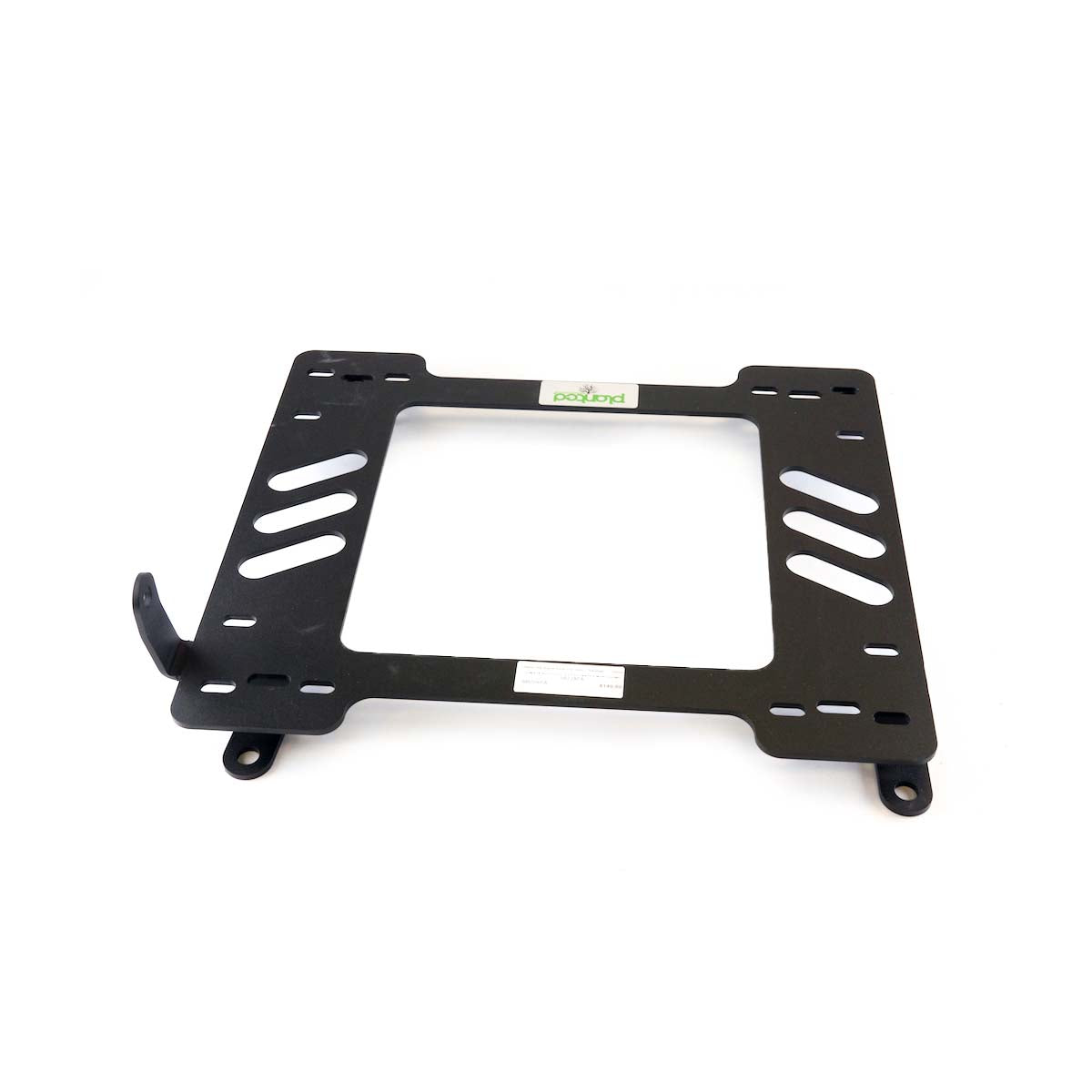 Planted seat bracket for 2006-2014 Suzuki SX4, passenger side, black powder-coated steel