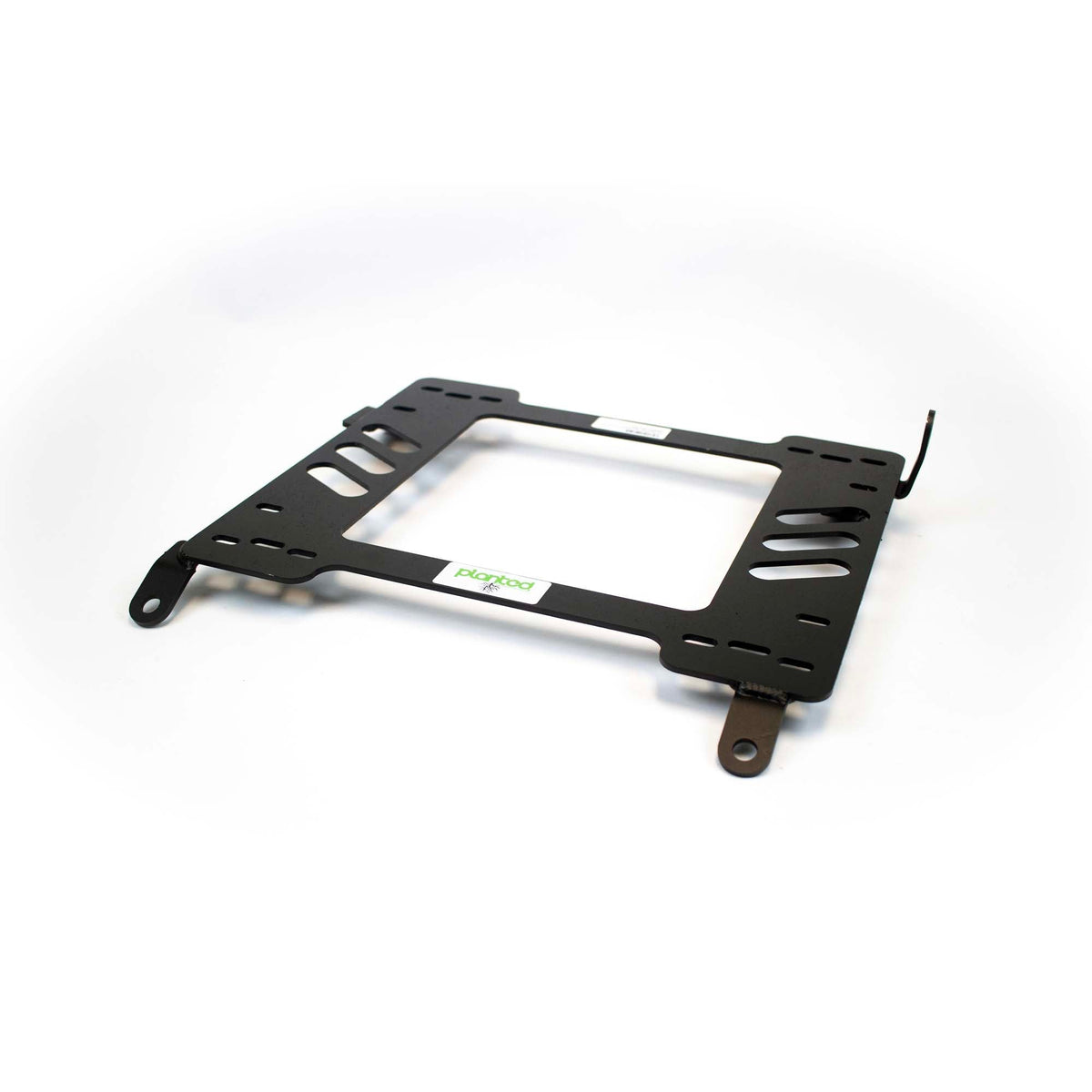 Planted seat bracket for 1990-1993 Toyota Celica All-Trac GT-Four, passenger side, black powder-coated steel