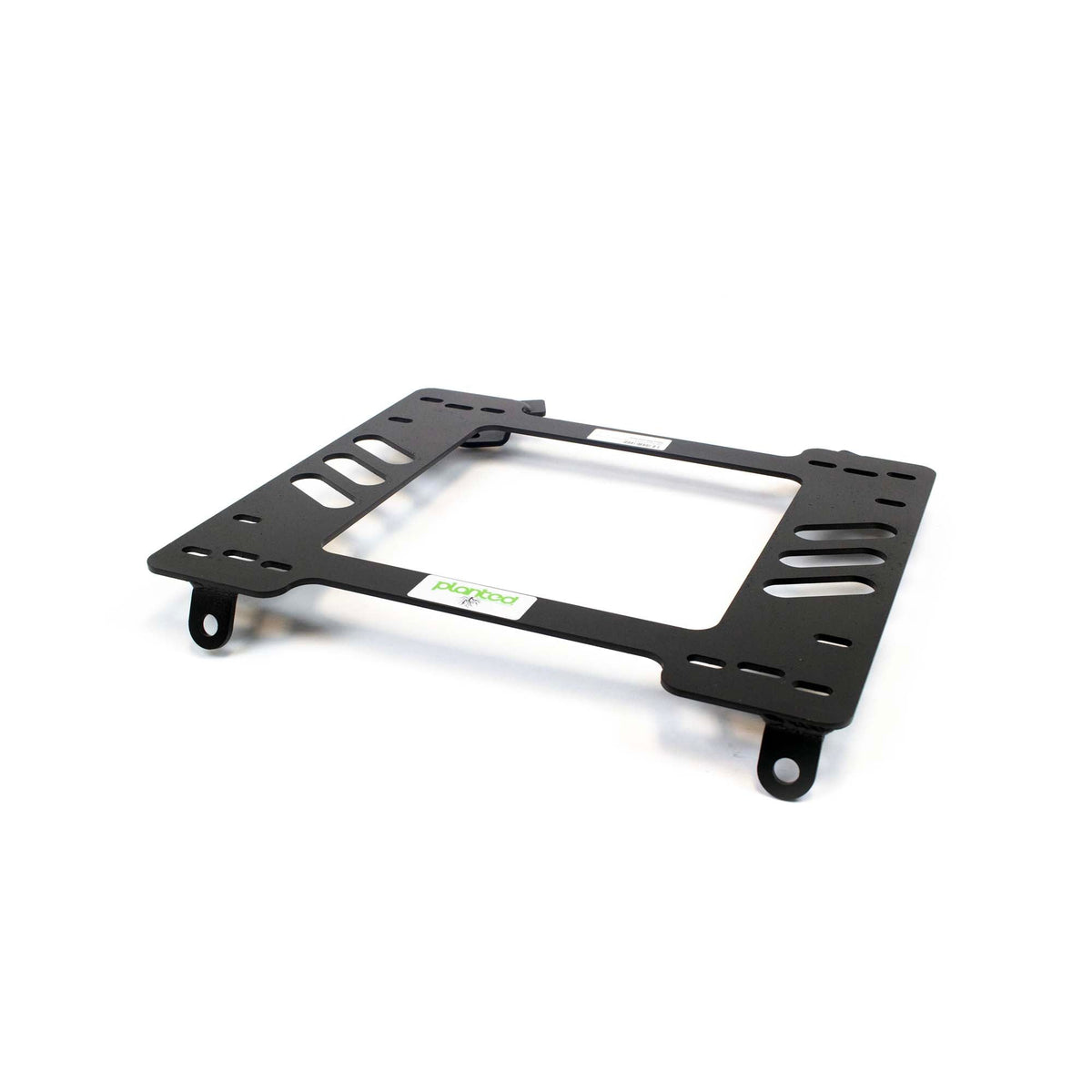 Planted seat bracket for 1980-1986 Datsun / Nissan 720 Pickup, driver side, black powder-coated steel