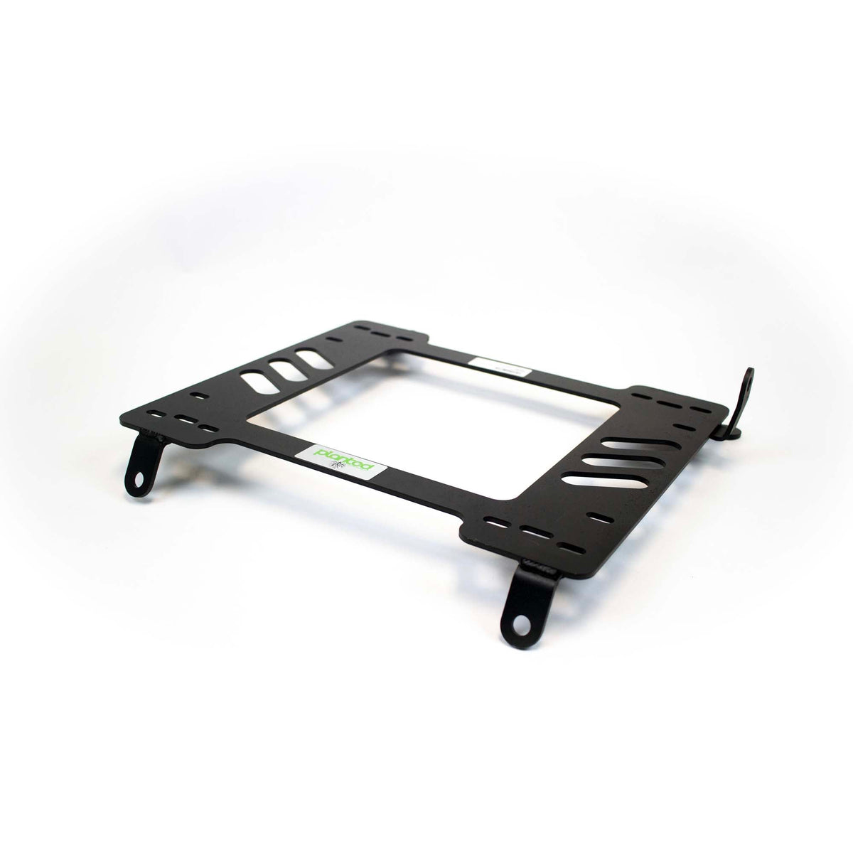 Planted seat bracket for 2004-2008 Acura TL, passenger side, black powder-coated steel