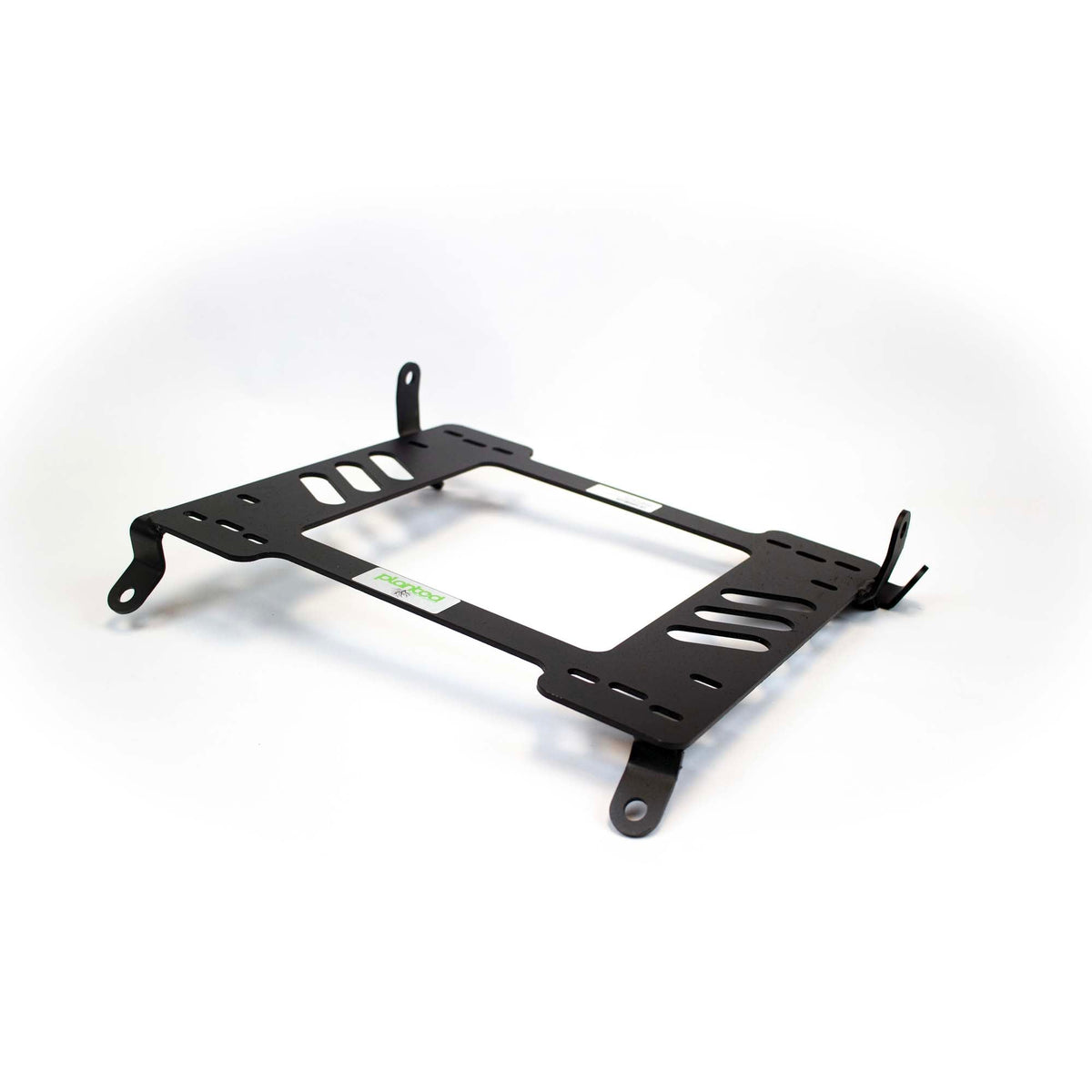 Planted seat bracket for 1993-1997 Lexus GS 300 (1st Gen), passenger side, black powder-coated steel