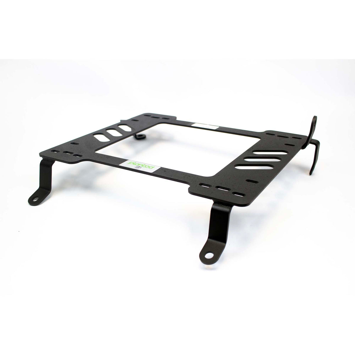 Planted seat bracket for 2003-2009 Toyota Prius (XW20, 2nd Gen), passenger side, black powder-coated steel