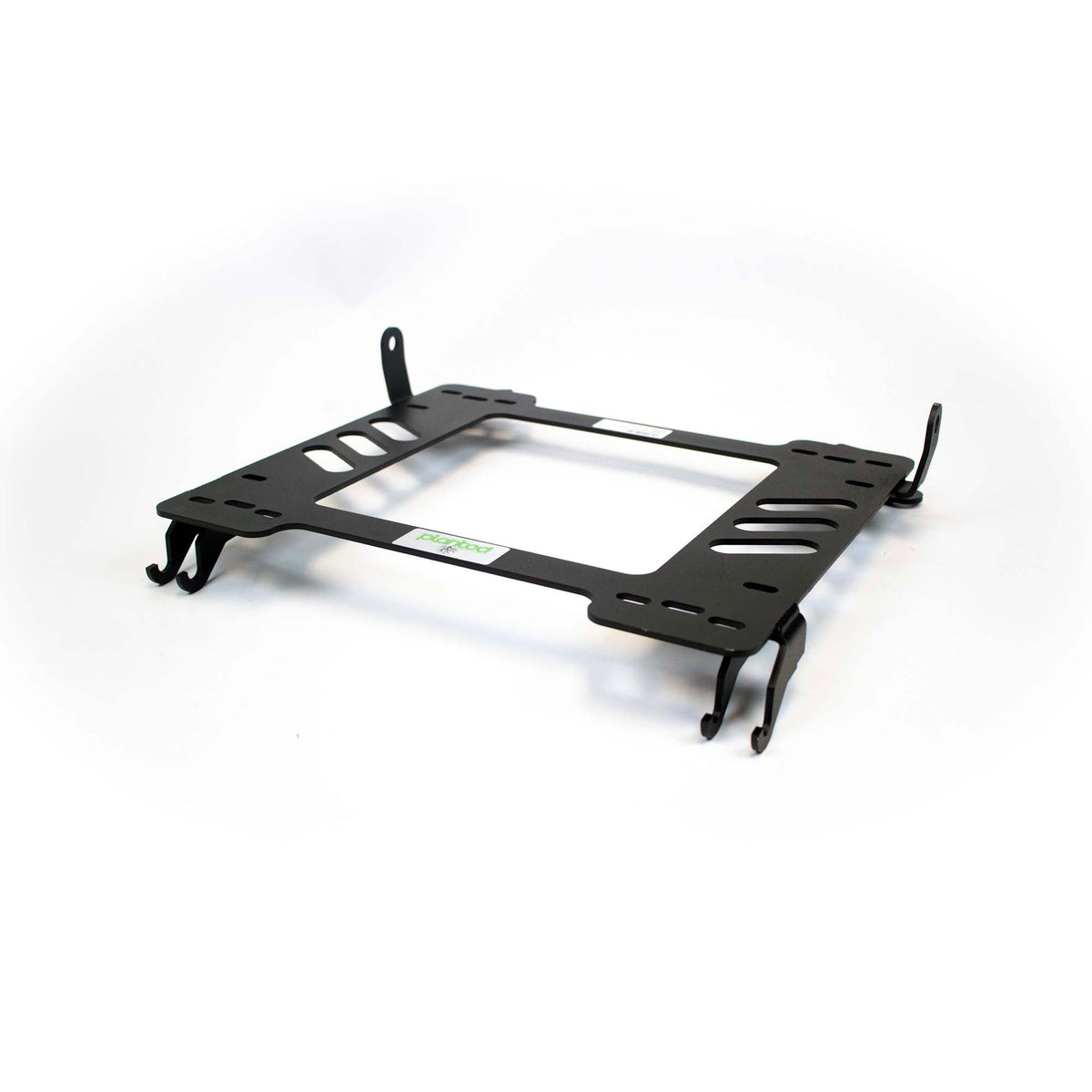 Planted seat bracket for 2008-2016 Chevrolet Cruze (J300, 1st Gen), passenger side, black powder-coated steel