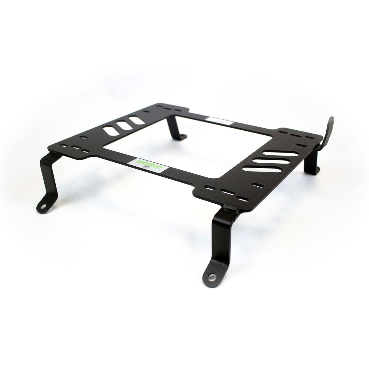 Planted seat bracket for 2003-2009 Lexus GX470 (J120, 1st Gen), passenger side, black powder-coated steel