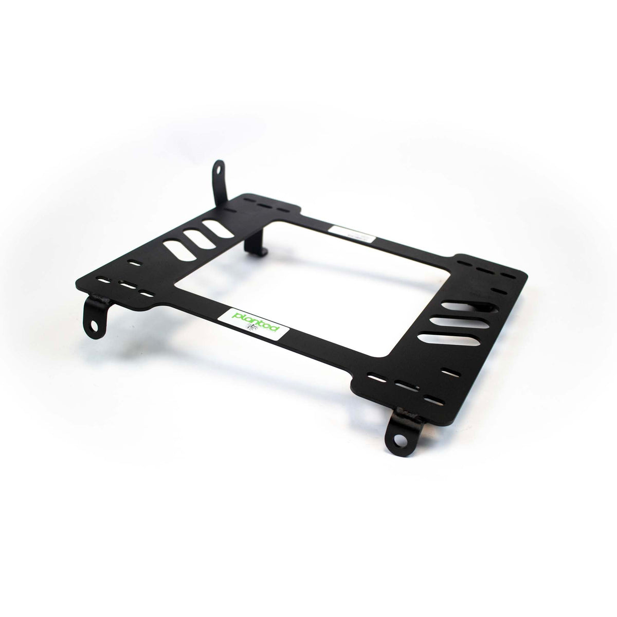 Planted seat bracket for 1978-1983 Datsun / Nissan 280ZX, driver side, black powder-coated steel