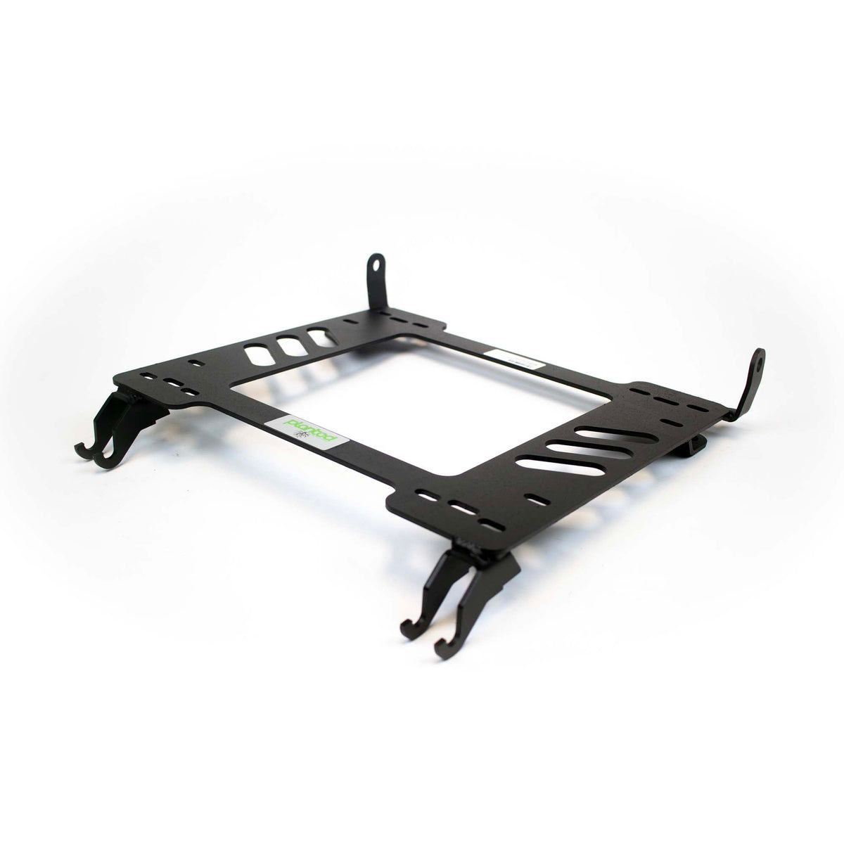 Planted seat bracket for 2012+ Chevrolet Colorado (2nd Gen), passenger side, black powder-coated steel