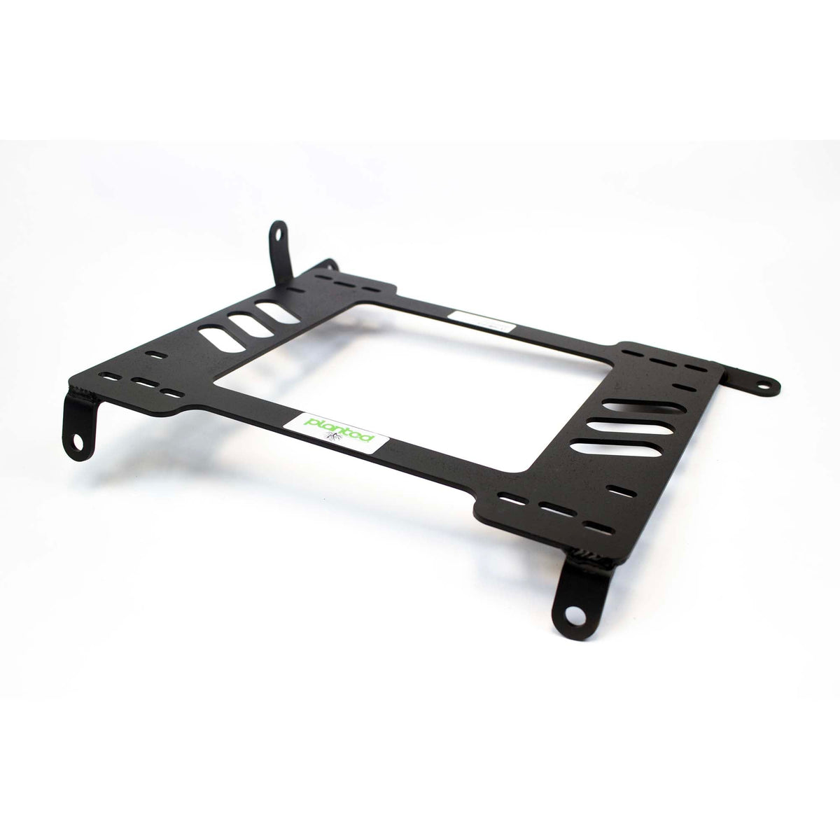 Planted seat bracket for 2006-2008 Mazdaspeed 6 (1st Gen), driver side, black powder-coated steel