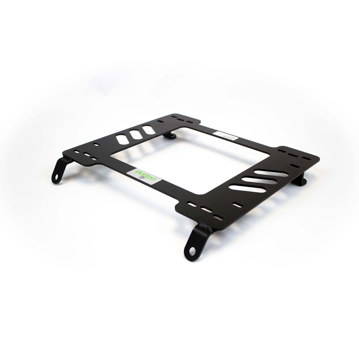 Planted seat bracket for 1985-1998 Mazda B-Series Truck (UF, 4th Gen), passenger side, black powder-coated steel