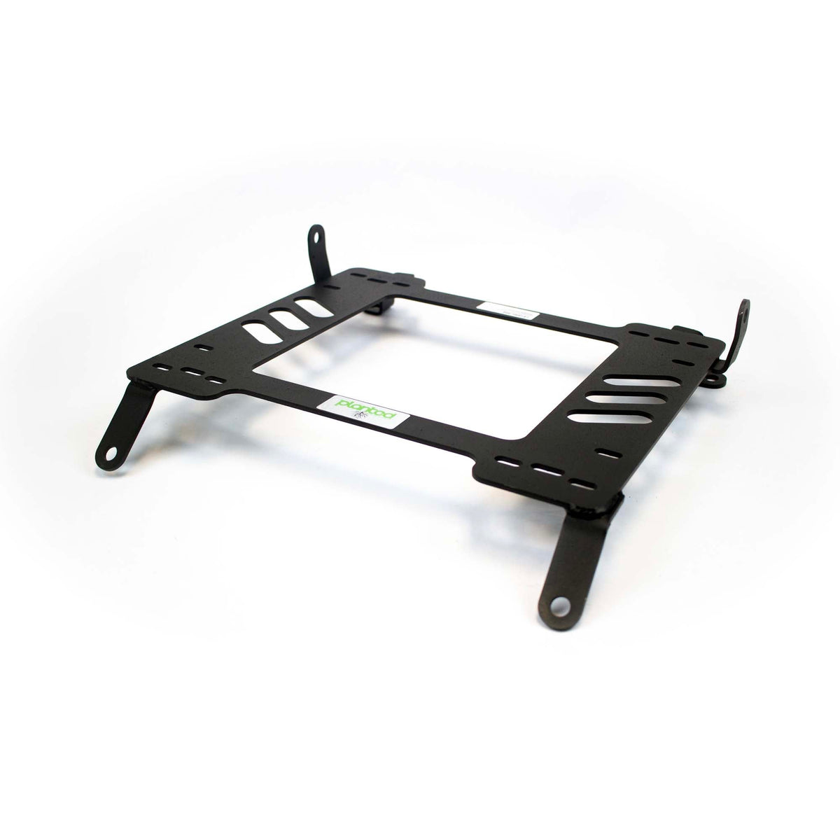 Planted seat bracket for 2013-2017 Honda Accord (9th Gen), driver side, black powder-coated steel
