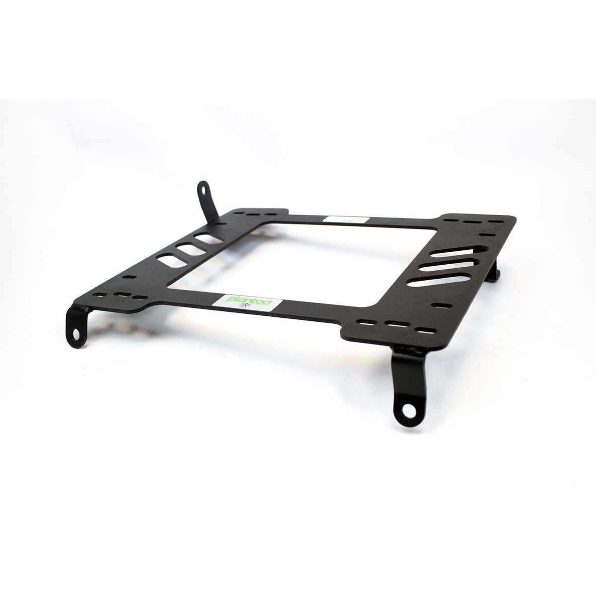 Planted seat bracket for 1990-1995 Nissan Pulsar GTI-R (N14) (right-hand drive), passenger side, black powder-coated steel