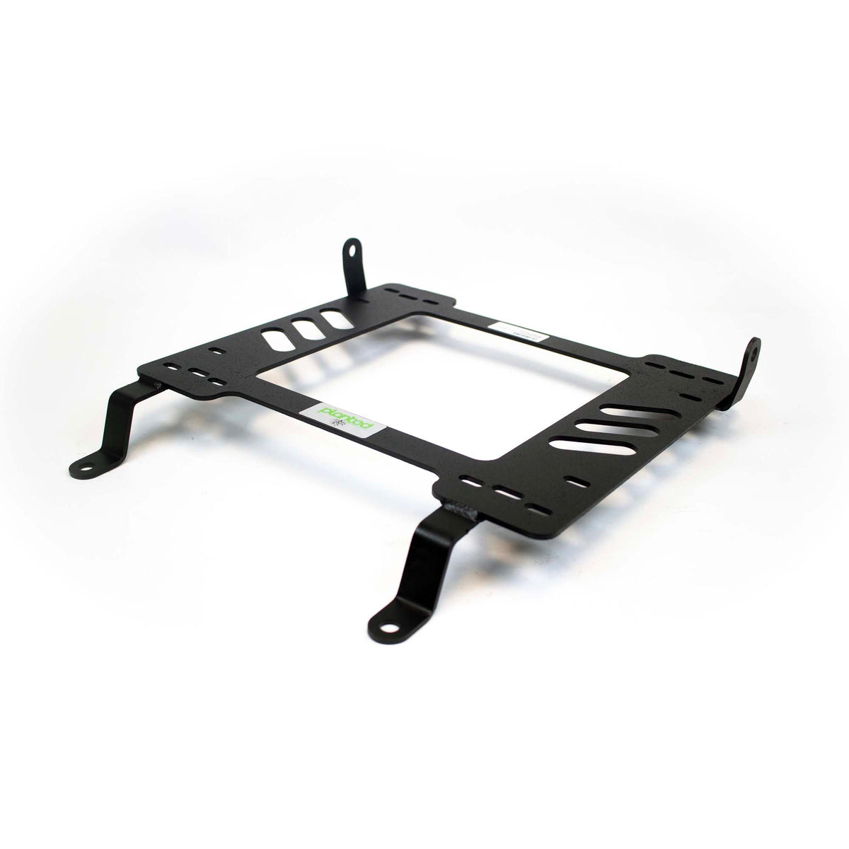 Planted seat bracket for 2020+ Chevrolet Corvette (C8), driver side, black powder-coated steel