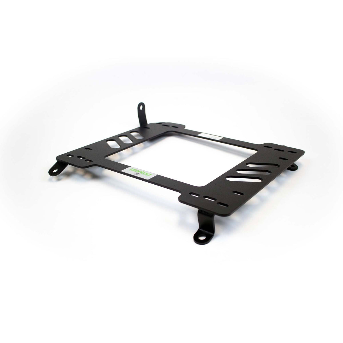 Planted seat bracket for 1991-1999 Dodge Stealth, driver side, black powder-coated steel