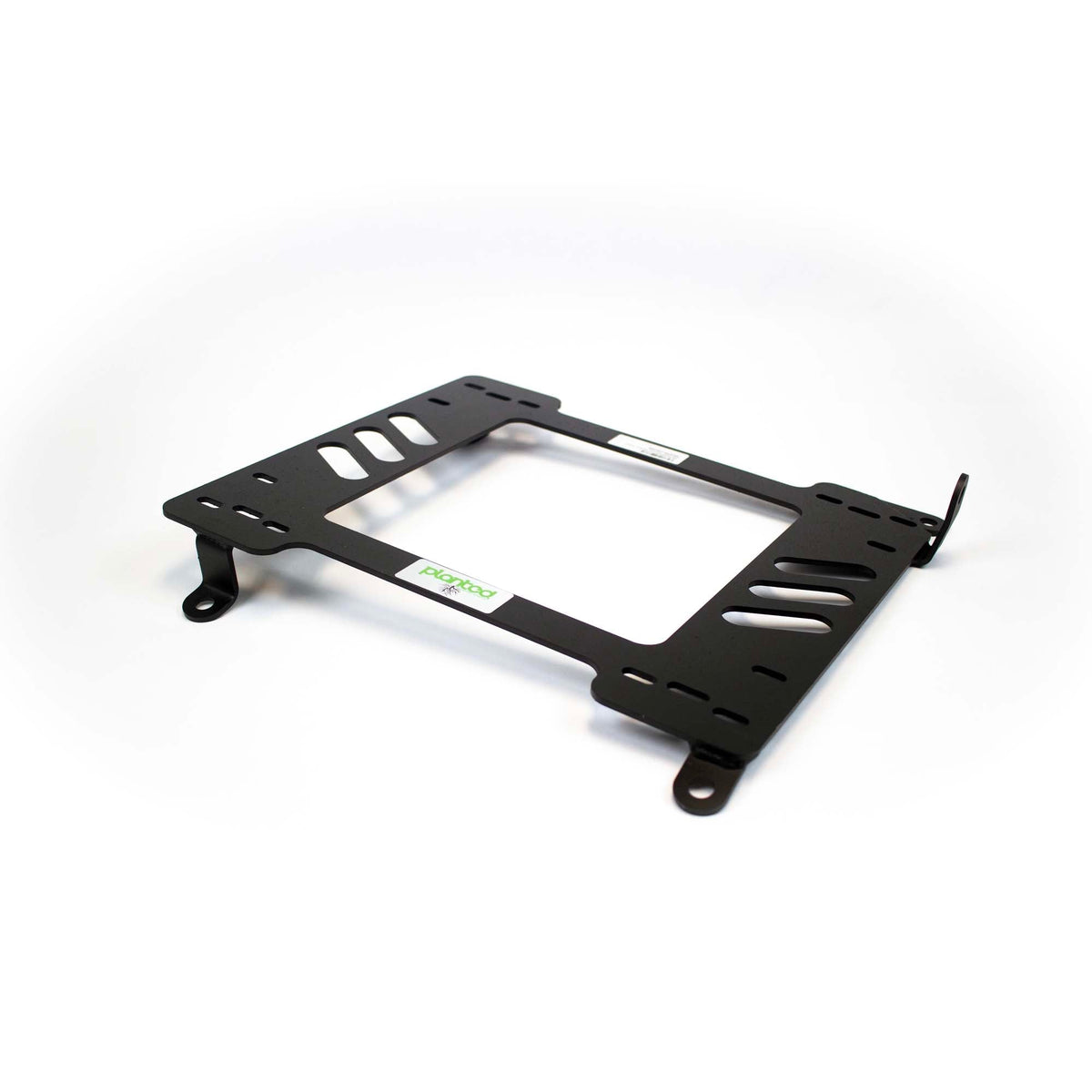 Planted seat bracket for 1991-1999 Dodge Stealth, passenger side, black powder-coated steel
