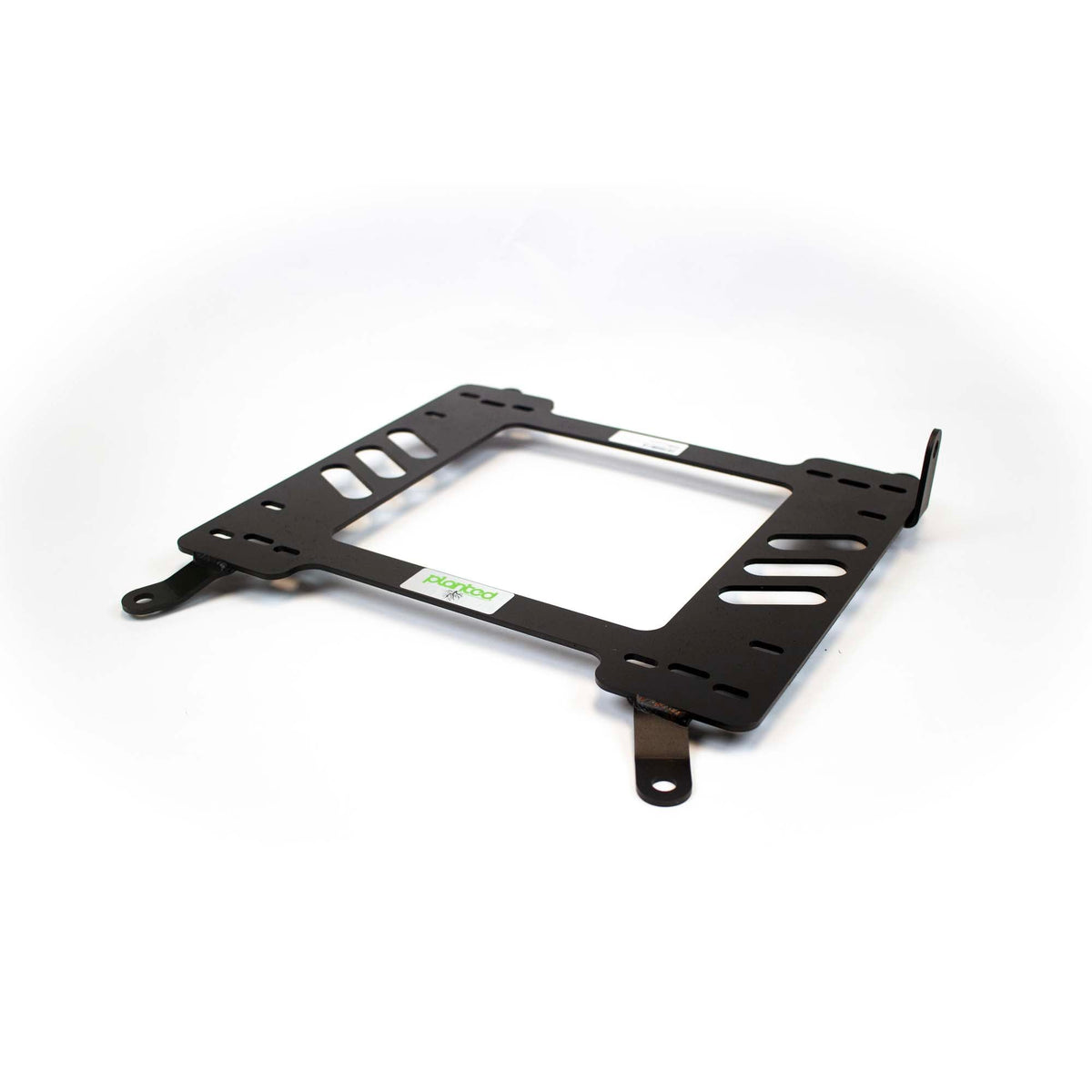Planted seat bracket for 2006-2014 Jaguar XKR, passenger side, black powder-coated steel