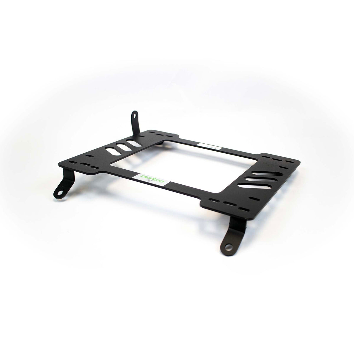 Planted seat bracket for 2002-2007 Maserati Coupe, driver side, black powder-coated steel