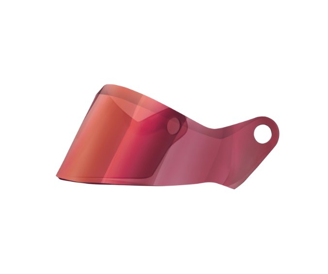 Stilo ST6 Short Mirror Red Dark Smoke Visor