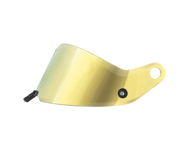 agv helmet gold visor Stilo ST6 ABP Mirror Yellow Visor