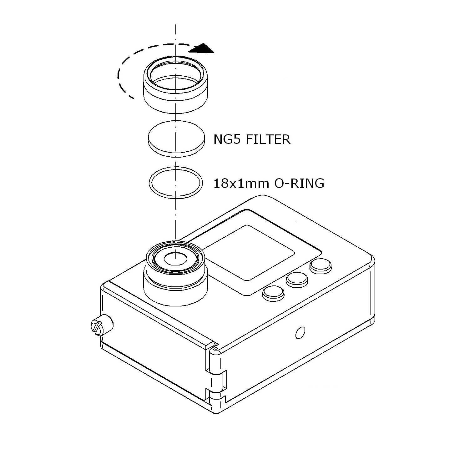 AIM SmartyCam HD Glass Replacement Kit