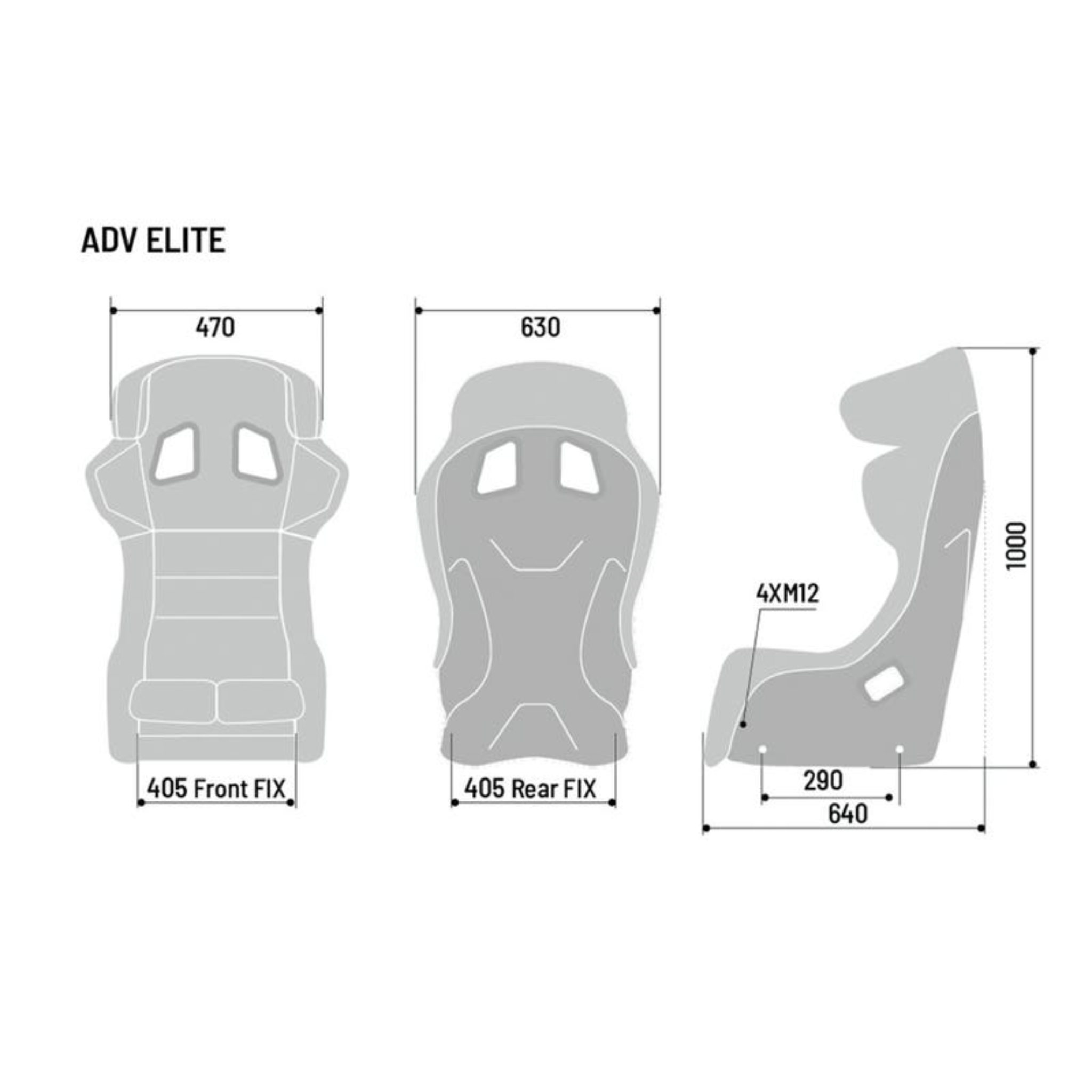 Sparco ADV Elite FIA 8862-2009 Racing Seat