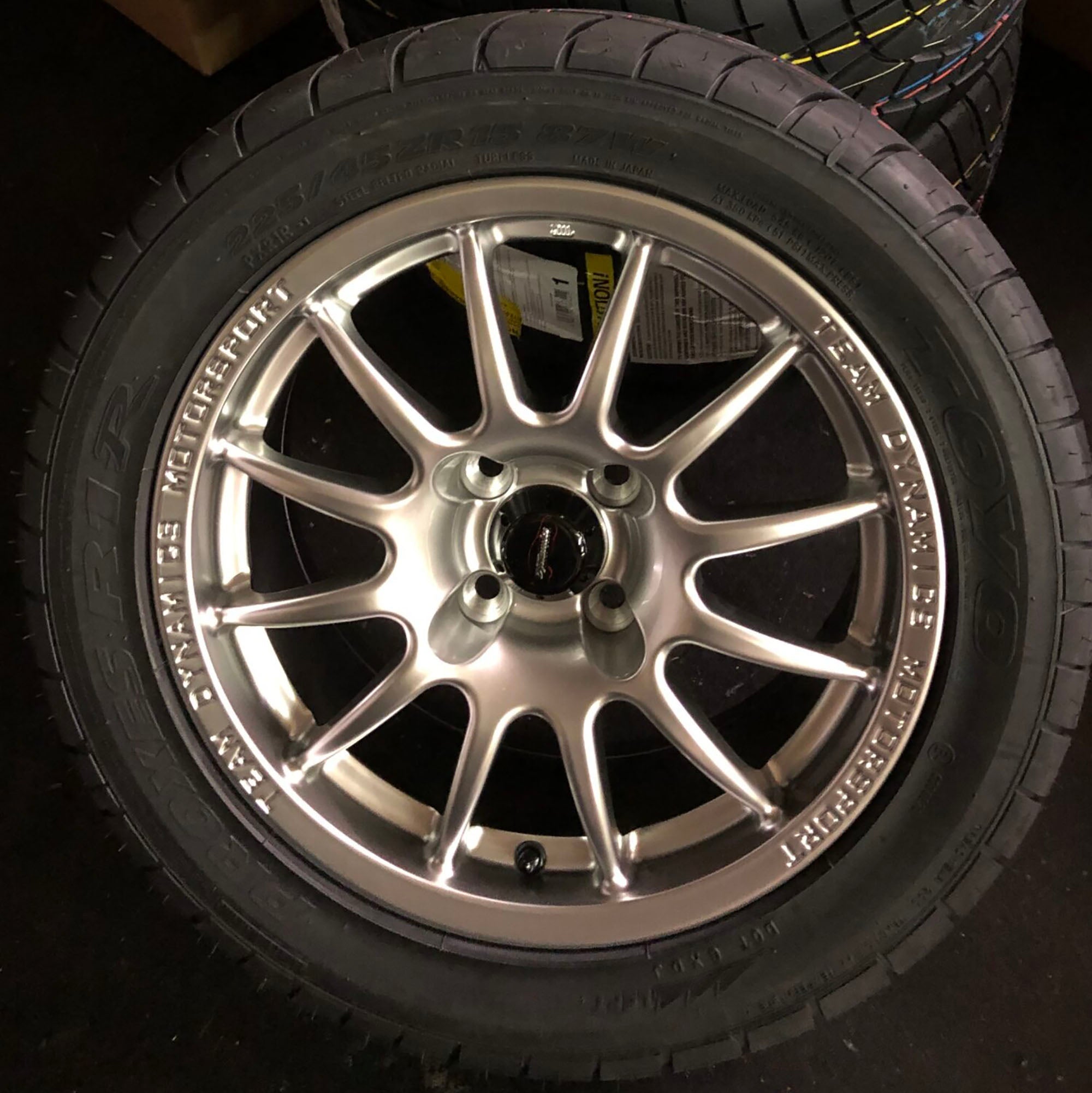 Team Dynamics Spec E30 15x7 Pro Race 1.2 - 57.1, 4x100 ET25