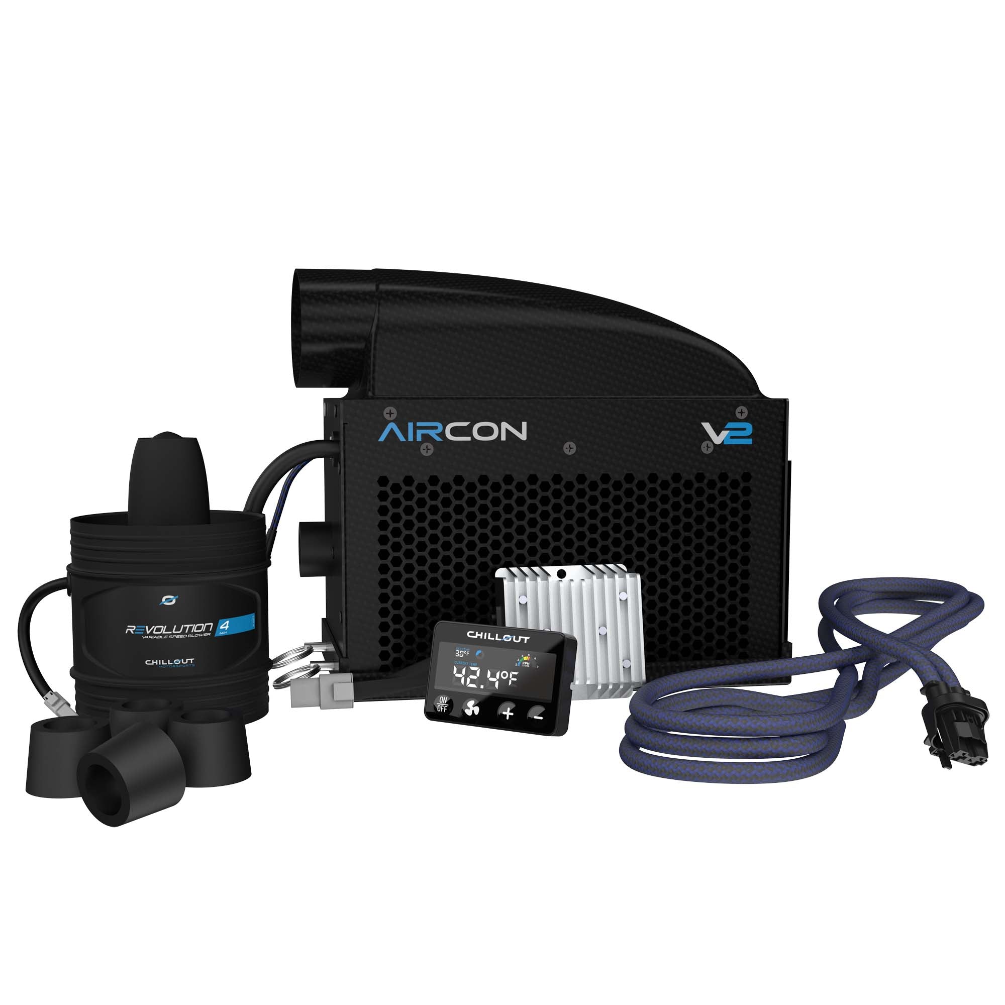 Chillout Systems Aircon V2 Driver Helmet Cooling System