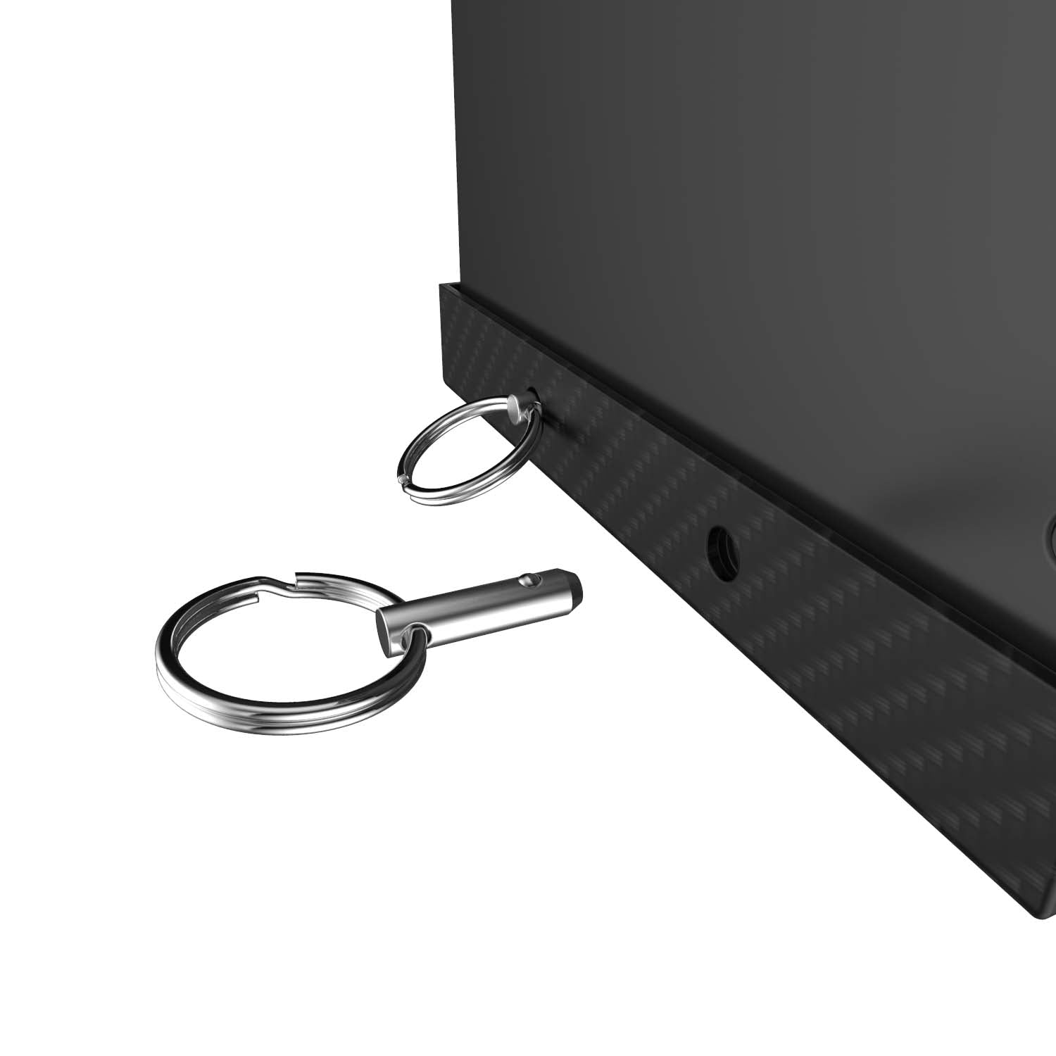 Chillout Systems stainless steel ball-lock quick-release pins for Quantum Cooler mounting plate