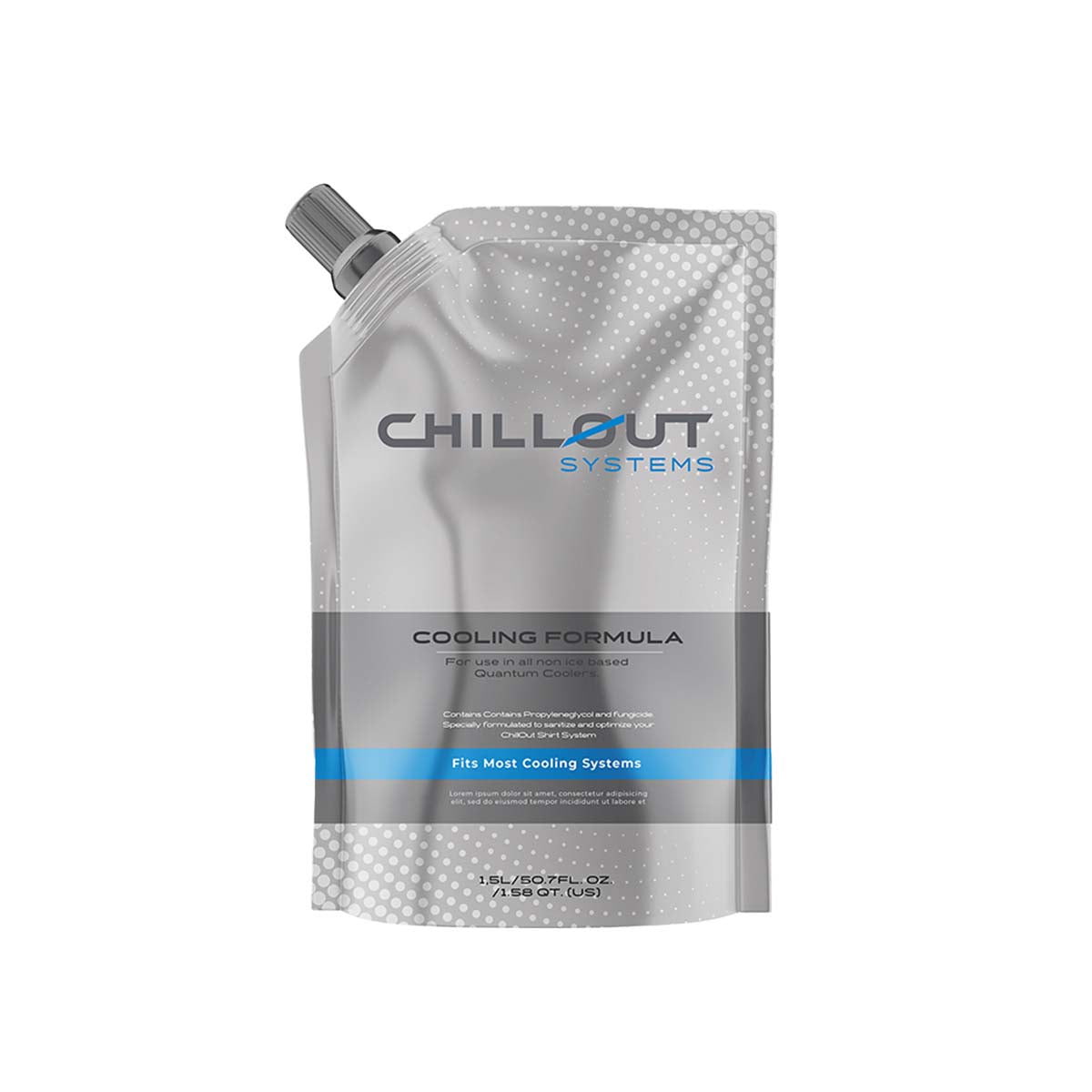 Chillout Systems non-toxic coolant formula for Quantum cooling systems