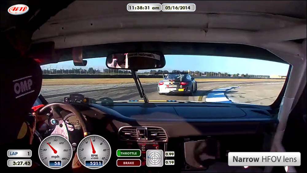 AIM SmartyCam 3 Sport Video Camera - Narrow Angle, 4m CAN