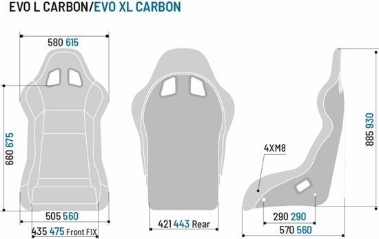 Sparco Evo L QRT Performance Racing Seat